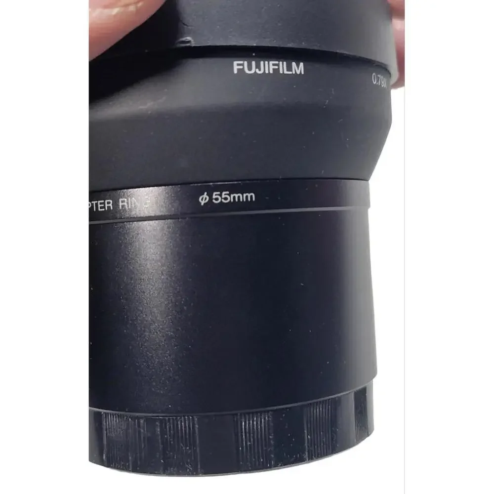 Fujifilm 0.79x Wide Conversion Lens for Finepix Cameras all black version